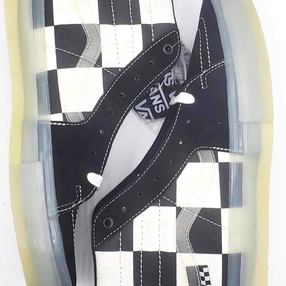 Vans Skate Sk8-Hi Glow-In-The-Dark Skate Shoes☆Men's Size 10.5 - Picture 4 of 11